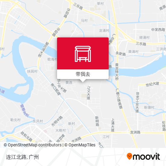 连江北路地图