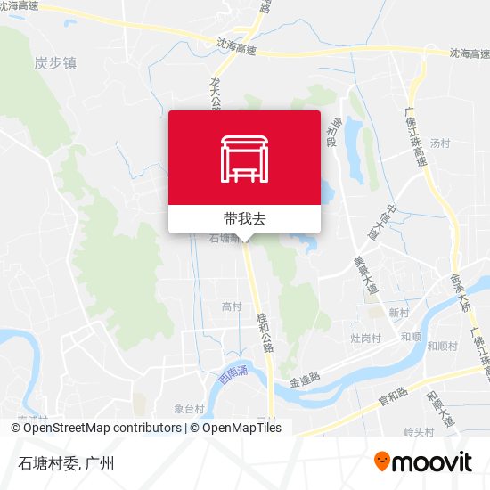 石塘村委地图