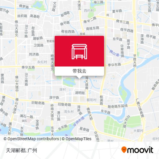 天湖郦都地图