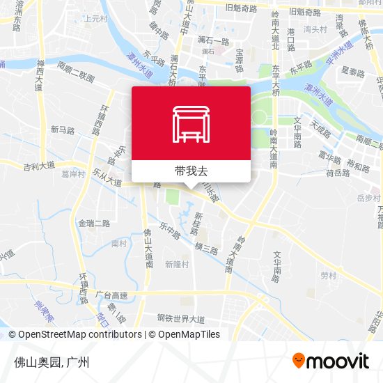 佛山奥园地图