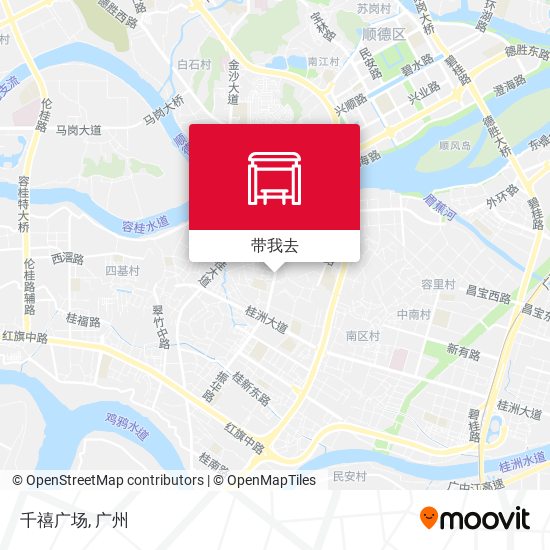 千禧广场地图