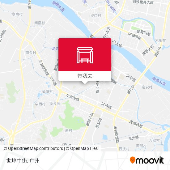 世埠中街地图