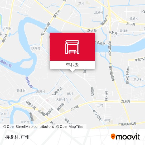 接龙村地图