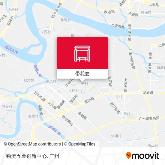 勒流五金创新中心地图