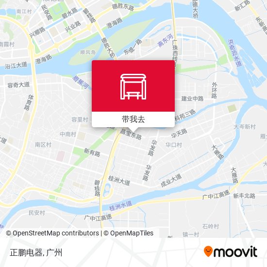 正鹏电器地图