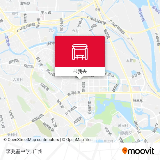 李兆基中学地图