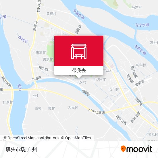 矶头市场地图