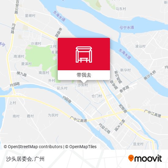 沙头居委会地图