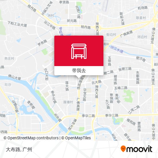 大布路地图