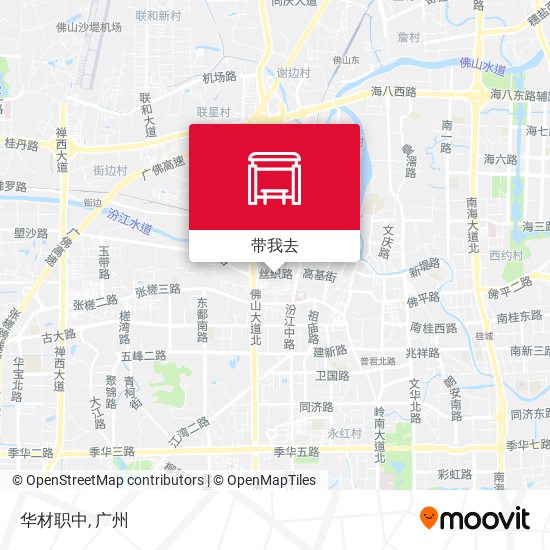 华材职中地图