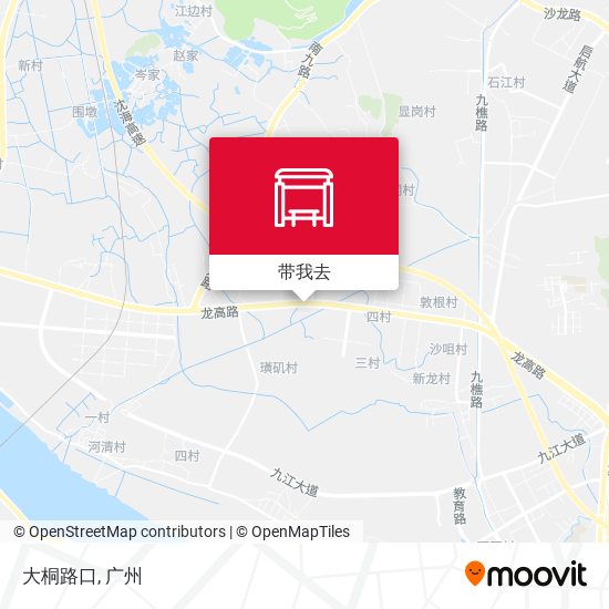 大桐路口地图