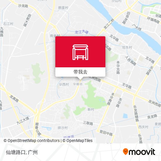 仙塘路口地图