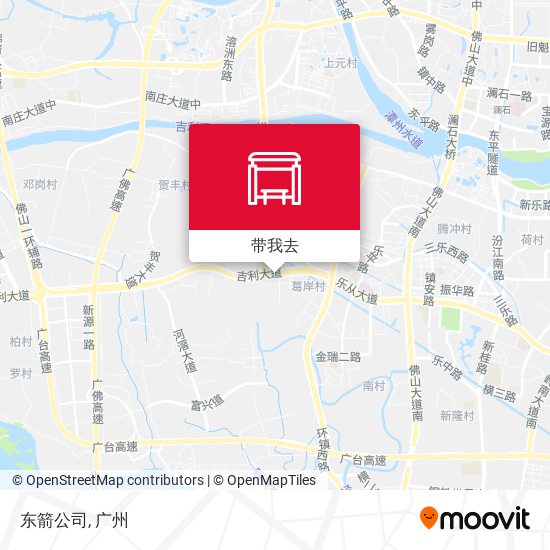 东箭公司地图