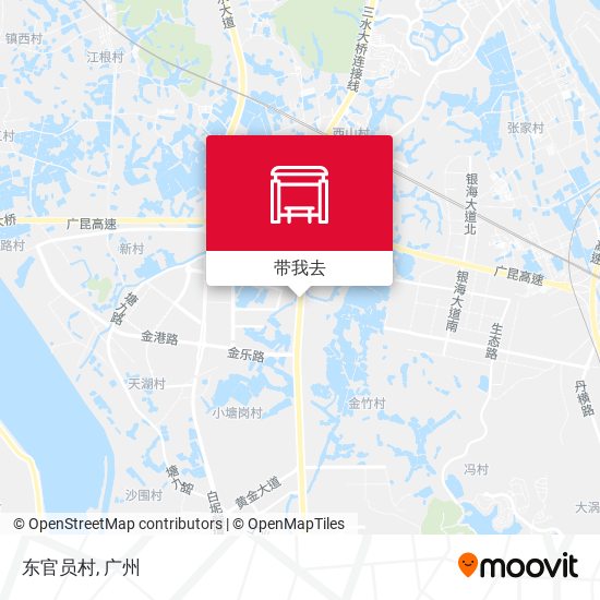 东官员村地图