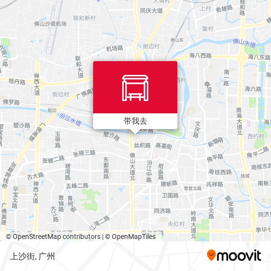 上沙街地图