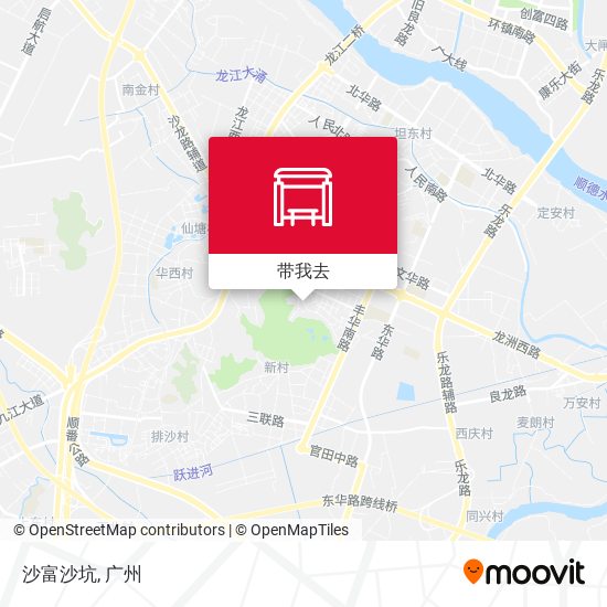 沙富沙坑地图