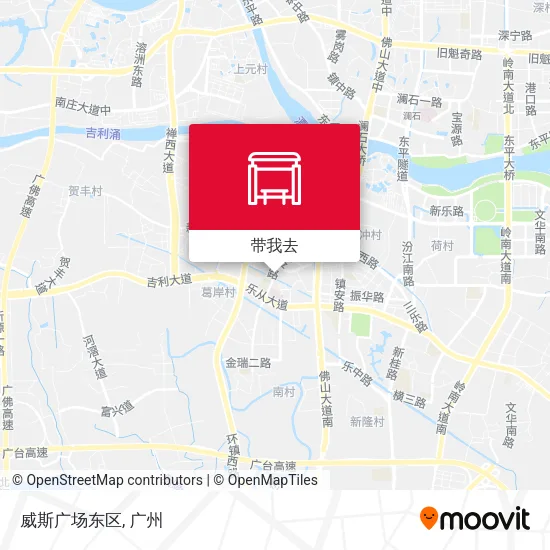 威斯广场东区地图