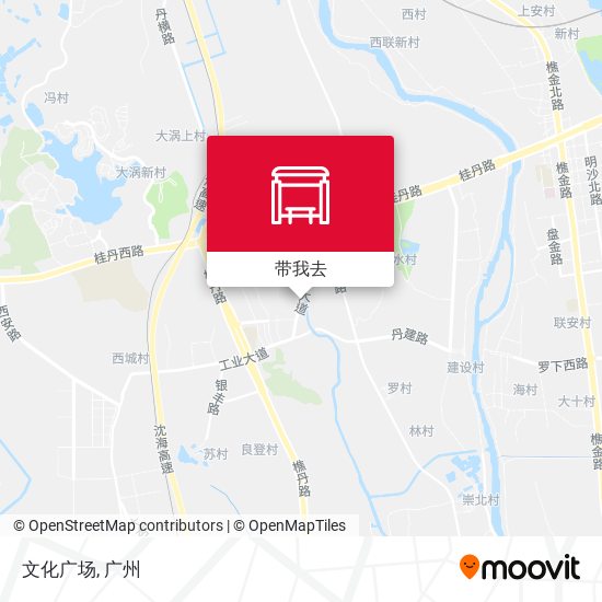 文化广场地图