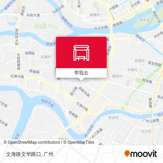 文海路文华路口地图
