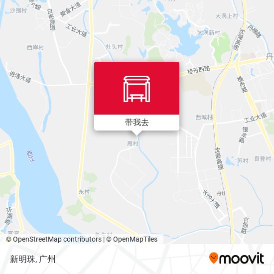 新明珠地图