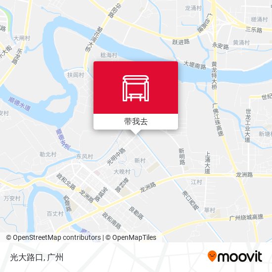 光大路口地图