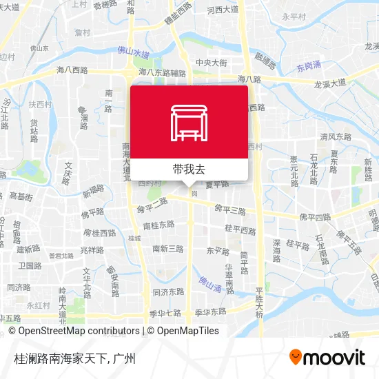 桂澜路南海家天下地图