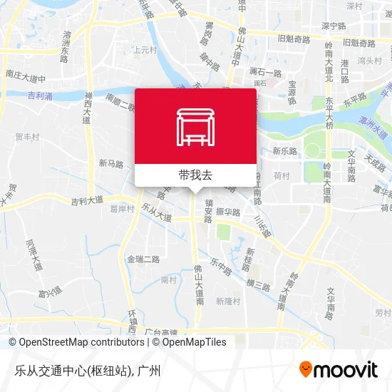 乐从交通中心(枢纽站)地图