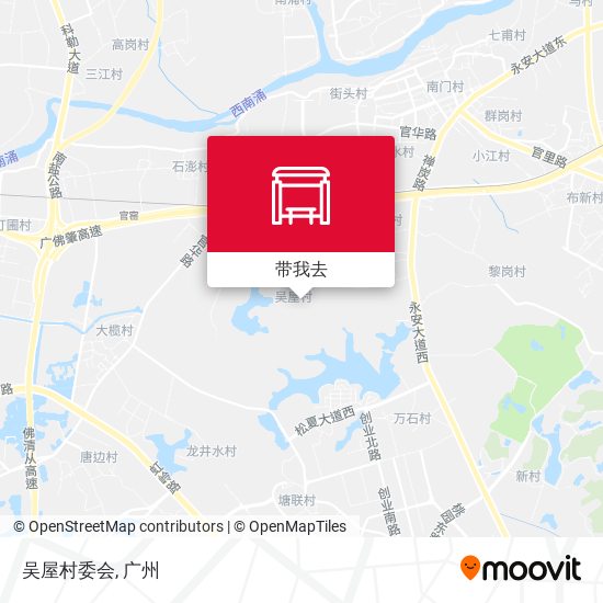吴屋村委会地图