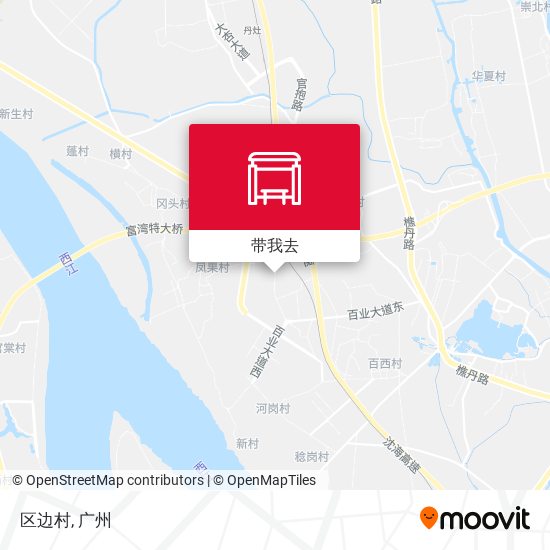 区边村地图