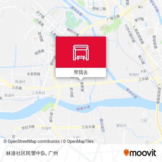 林港社区民警中队地图