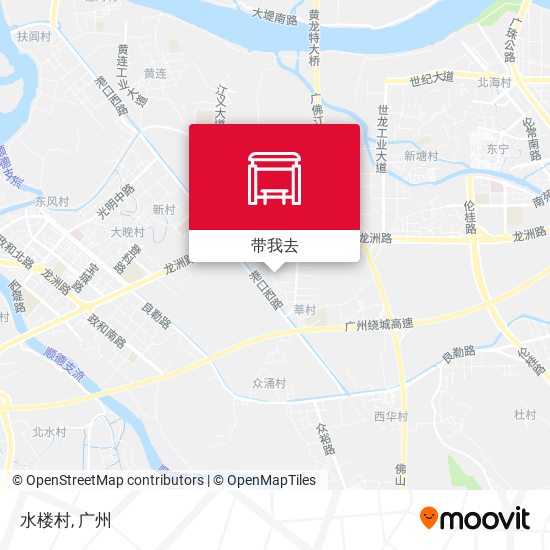 水楼村地图