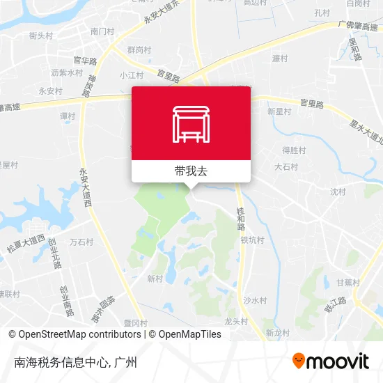 南海税务信息中心地图