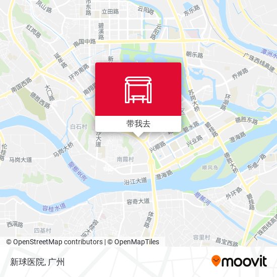 新球医院地图