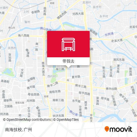 南海技校地图