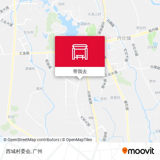 西城村委会地图