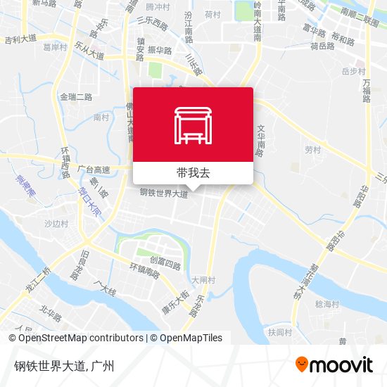 钢铁世界大道地图