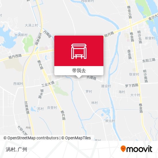 涡村地图