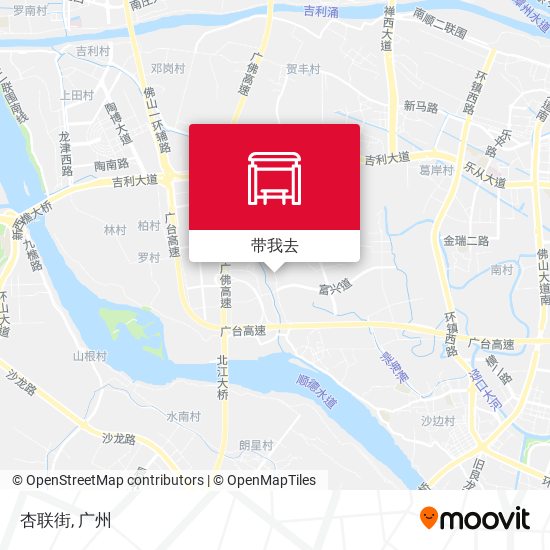 杏联街地图