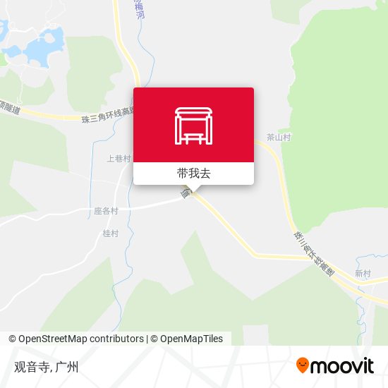 观音寺地图