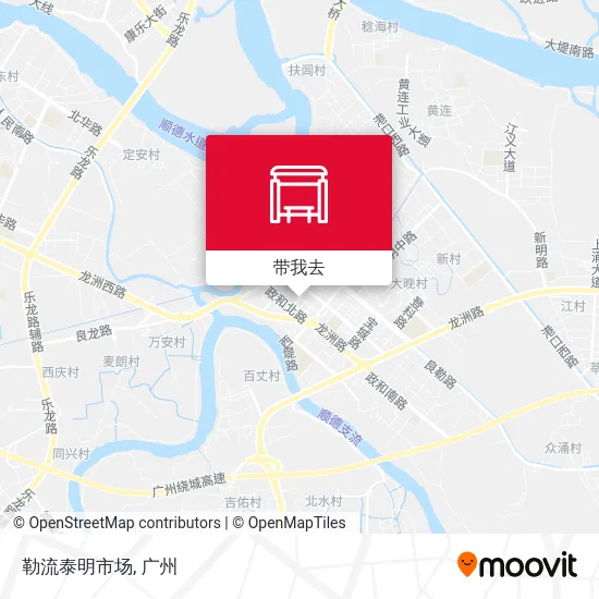 勒流泰明市场地图