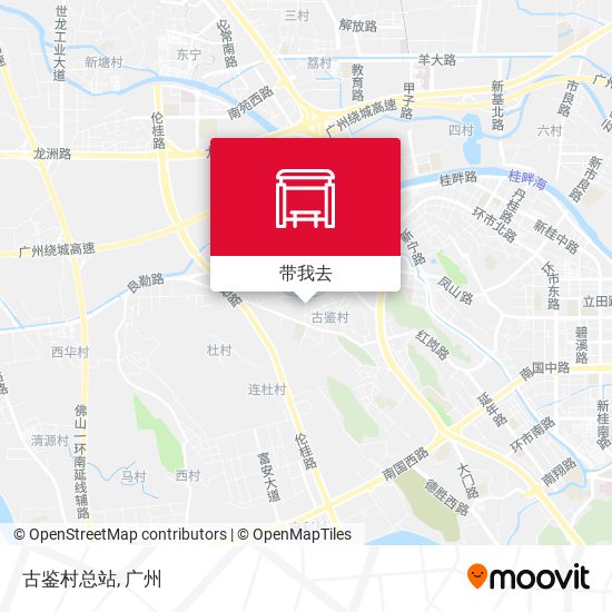 古鉴村总站地图