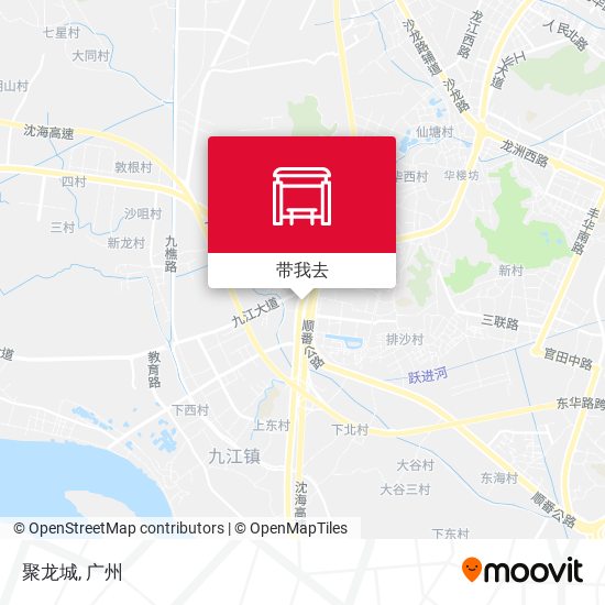 聚龙城地图