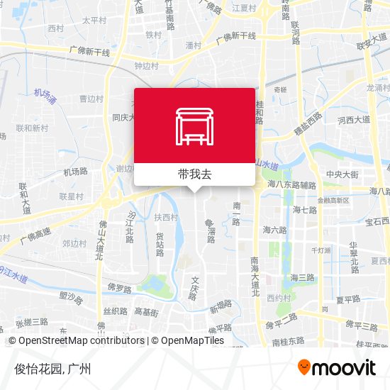 俊怡花园地图