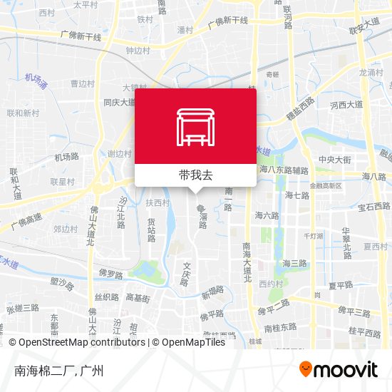 南海棉二厂地图