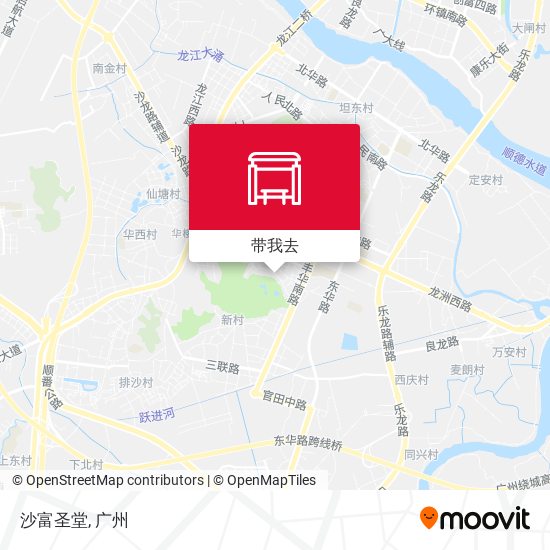 沙富圣堂地图