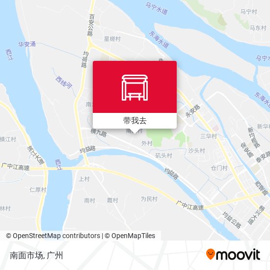 南面市场地图