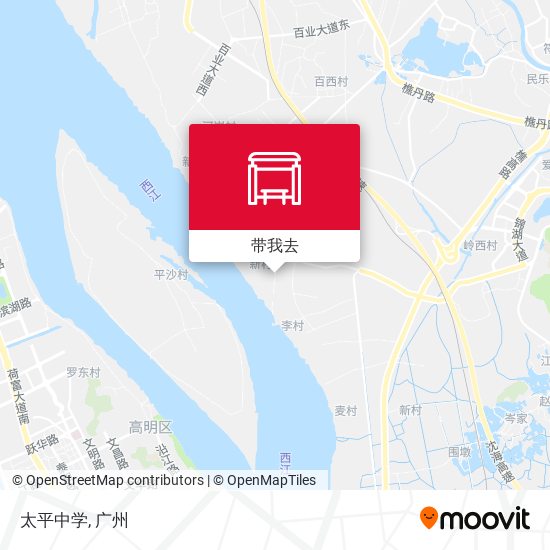 太平中学地图