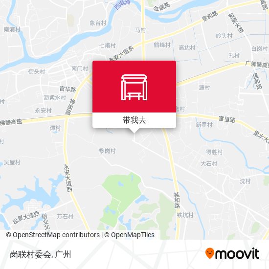 岗联村委会地图
