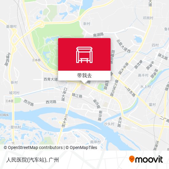 人民医院(汽车站)地图