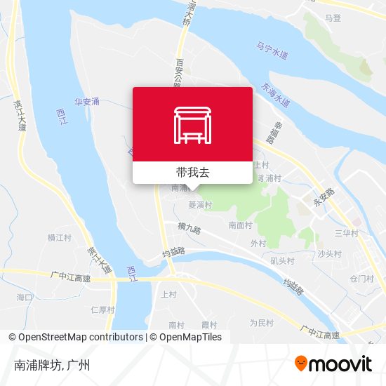 南浦牌坊地图